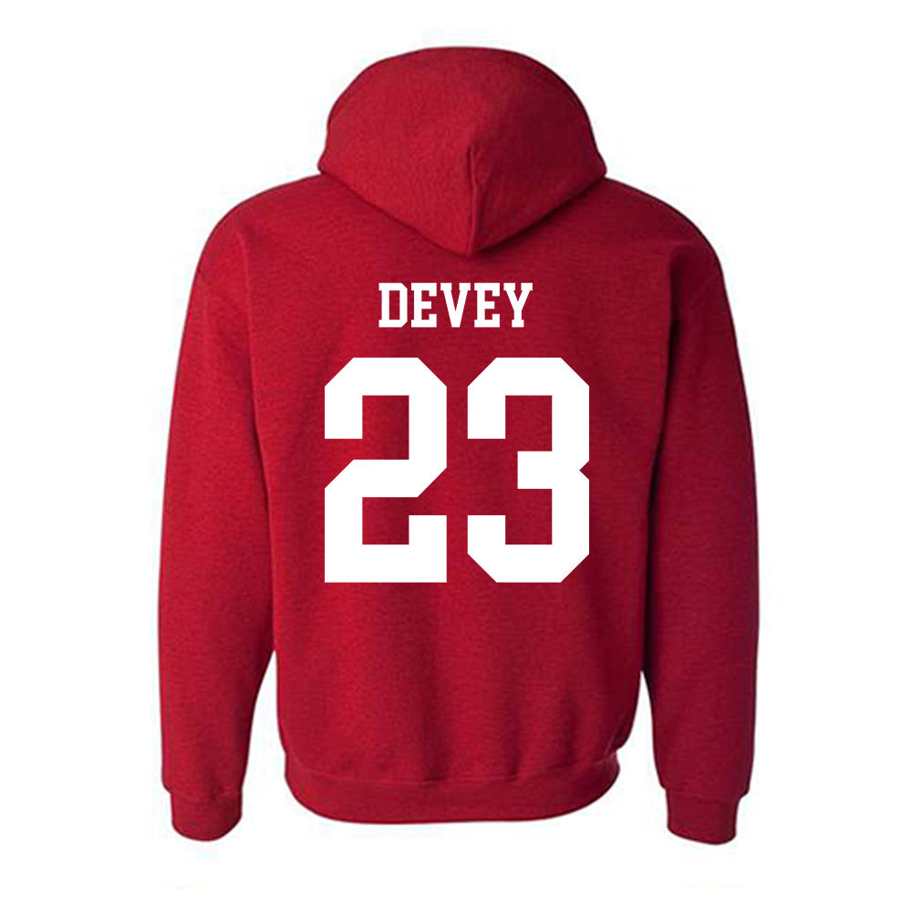 New Mexico - NCAA Women's Soccer : Presley Devey - Classic Shersey Hooded Sweatshirt-1