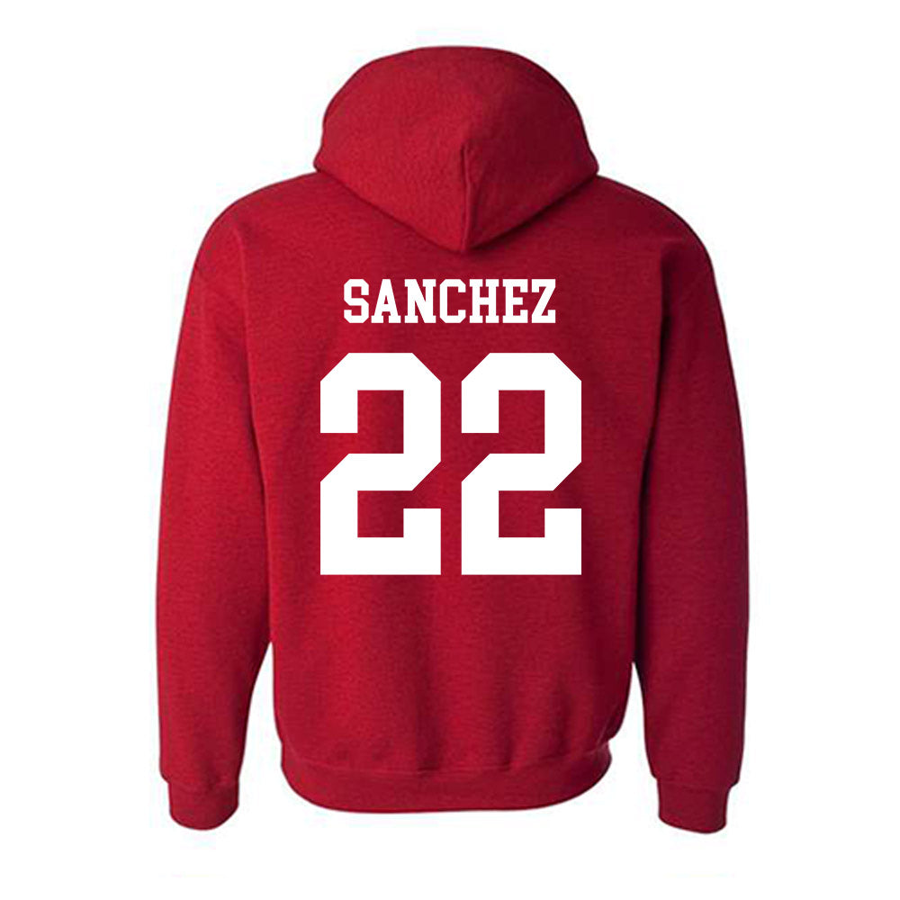 New Mexico - NCAA Women's Soccer : Savanah Sanchez - Classic Shersey Hooded Sweatshirt-1