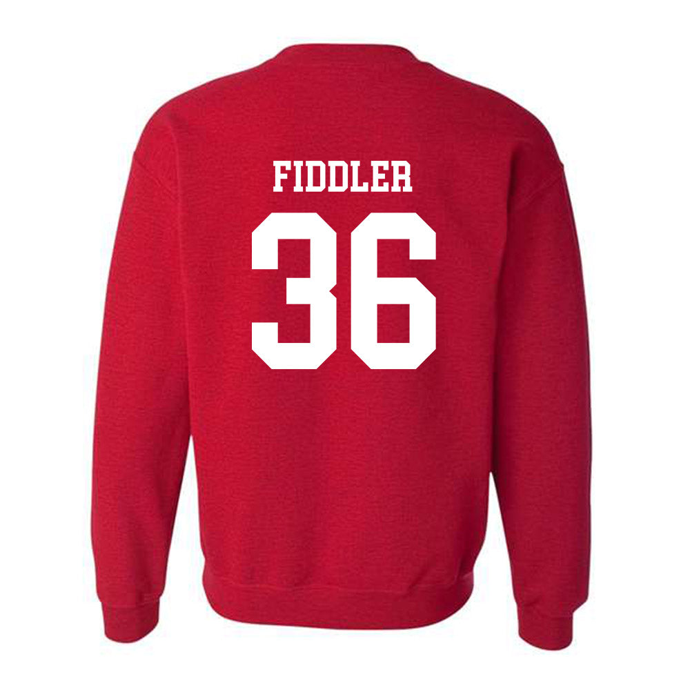 New Mexico - NCAA Baseball : Elias Fiddler - Classic Shersey Crewneck Sweatshirt-2