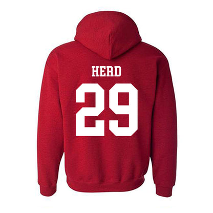 New Mexico - NCAA Baseball : Caleb Herd - Classic Shersey Hooded Sweatshirt-1