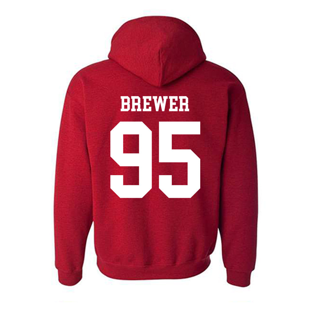  - NCAA Football : Colby Brewer - Classic Shersey Hooded Sweatshirt-1