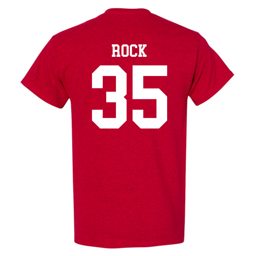 New Mexico - NCAA Men's Basketball : JT Rock - Classic Shersey T-Shirt-1