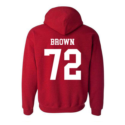 New Mexico - NCAA Football : Nevell Brown - Classic Shersey Hooded Sweatshirt-1
