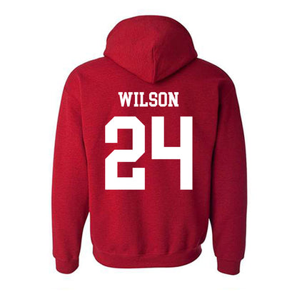 New Mexico - NCAA Football : Jayden Wilson - Classic Shersey Hooded Sweatshirt-1