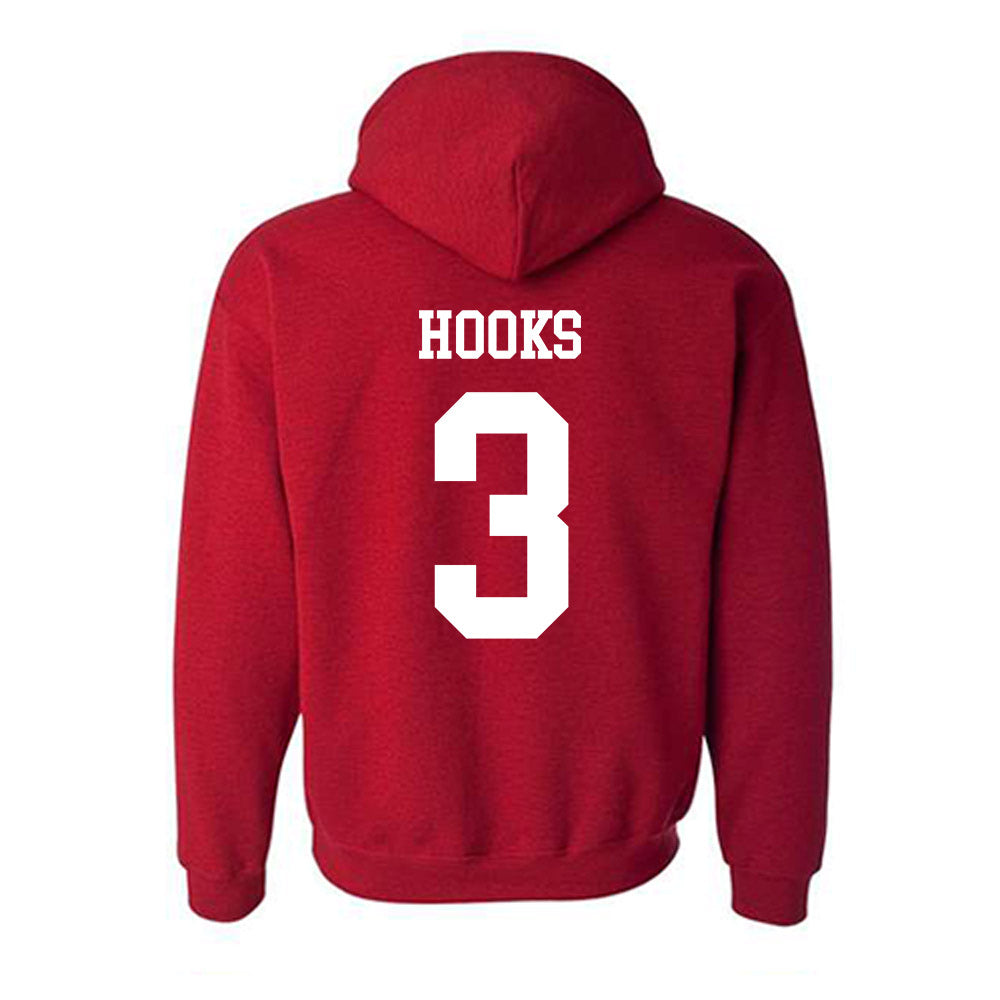 New Mexico - NCAA Women's Basketball : Destinee Hooks - Classic Shersey Hooded Sweatshirt-1