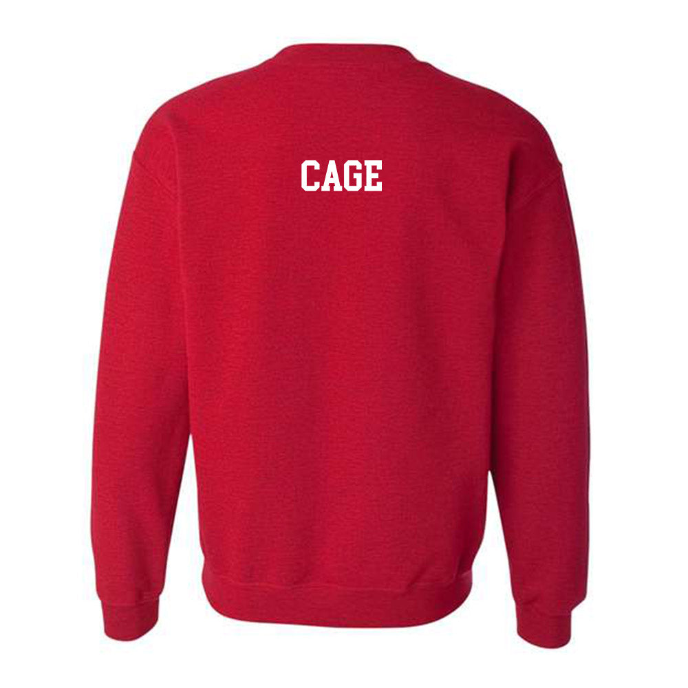 New Mexico - NCAA Men's Golf : Oliver Cage - Classic Shersey Crewneck Sweatshirt-3