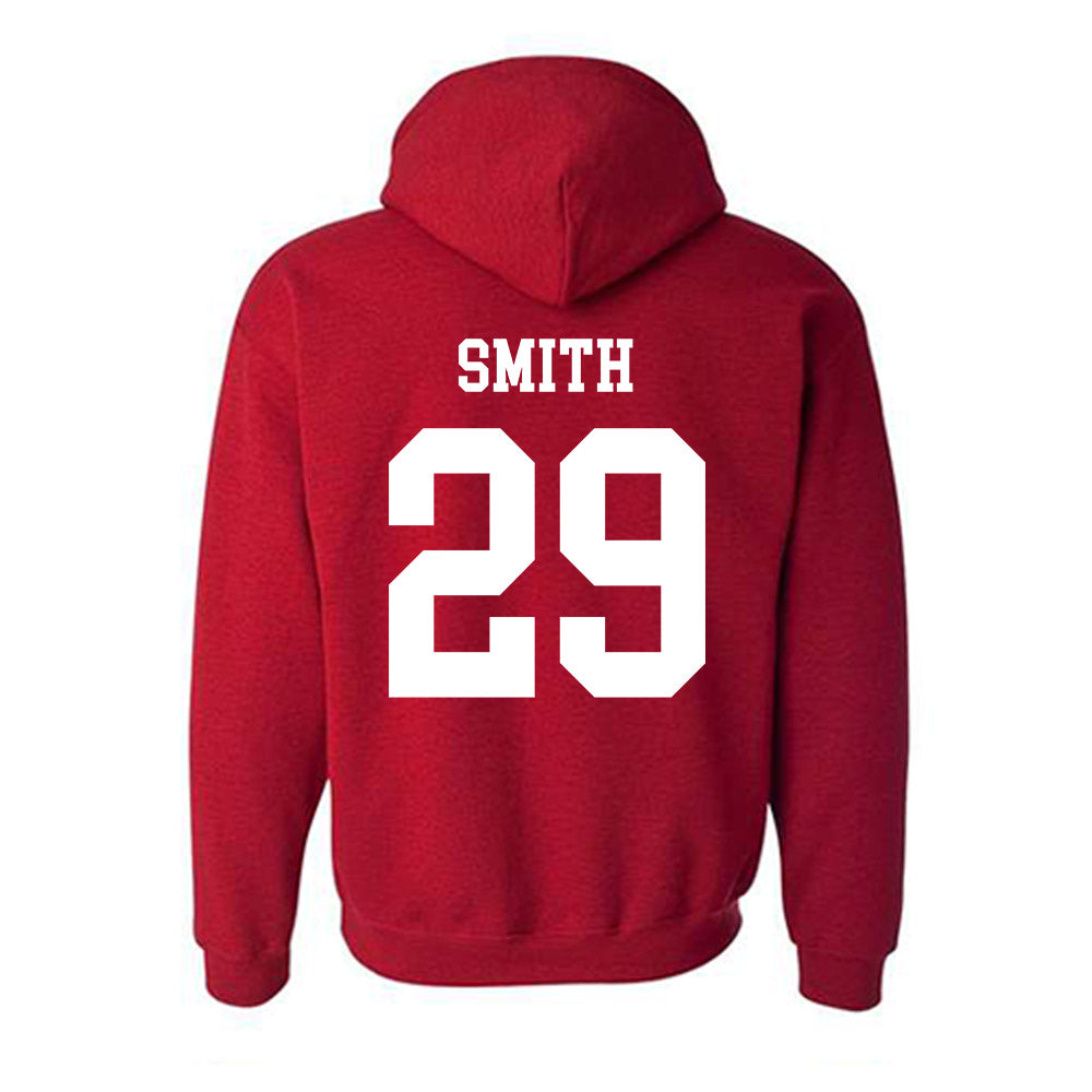 New Mexico - NCAA Football : Aaron Smith - Classic Shersey Hooded Sweatshirt-1