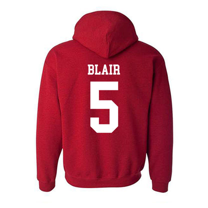 New Mexico - NCAA Football : Isaiah Blair - Classic Shersey Hooded Sweatshirt-1