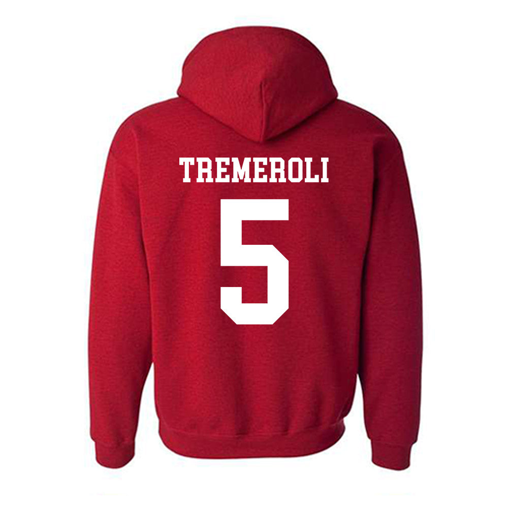 New Mexico - NCAA Women's Volleyball : Amanda Tremeroli - Classic Shersey Hooded Sweatshirt-1