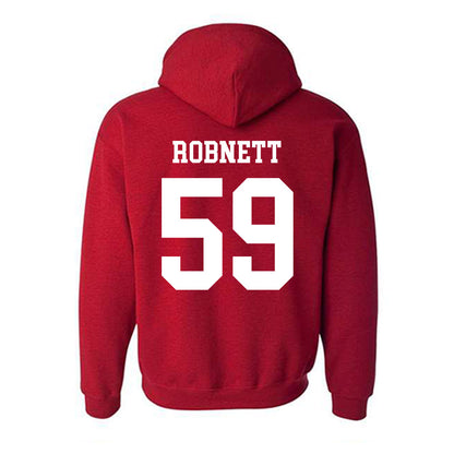 New Mexico - NCAA Football : Kaden Robnett - Classic Shersey Hooded Sweatshirt-1