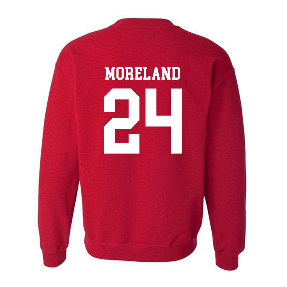 New Mexico - NCAA Women's Basketball : Amhyia Moreland - Classic Shersey Crewneck Sweatshirt-3