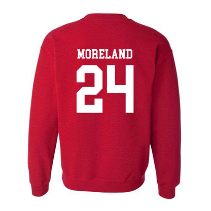 New Mexico - NCAA Women's Basketball : Amhyia Moreland - Classic Shersey Crewneck Sweatshirt-3