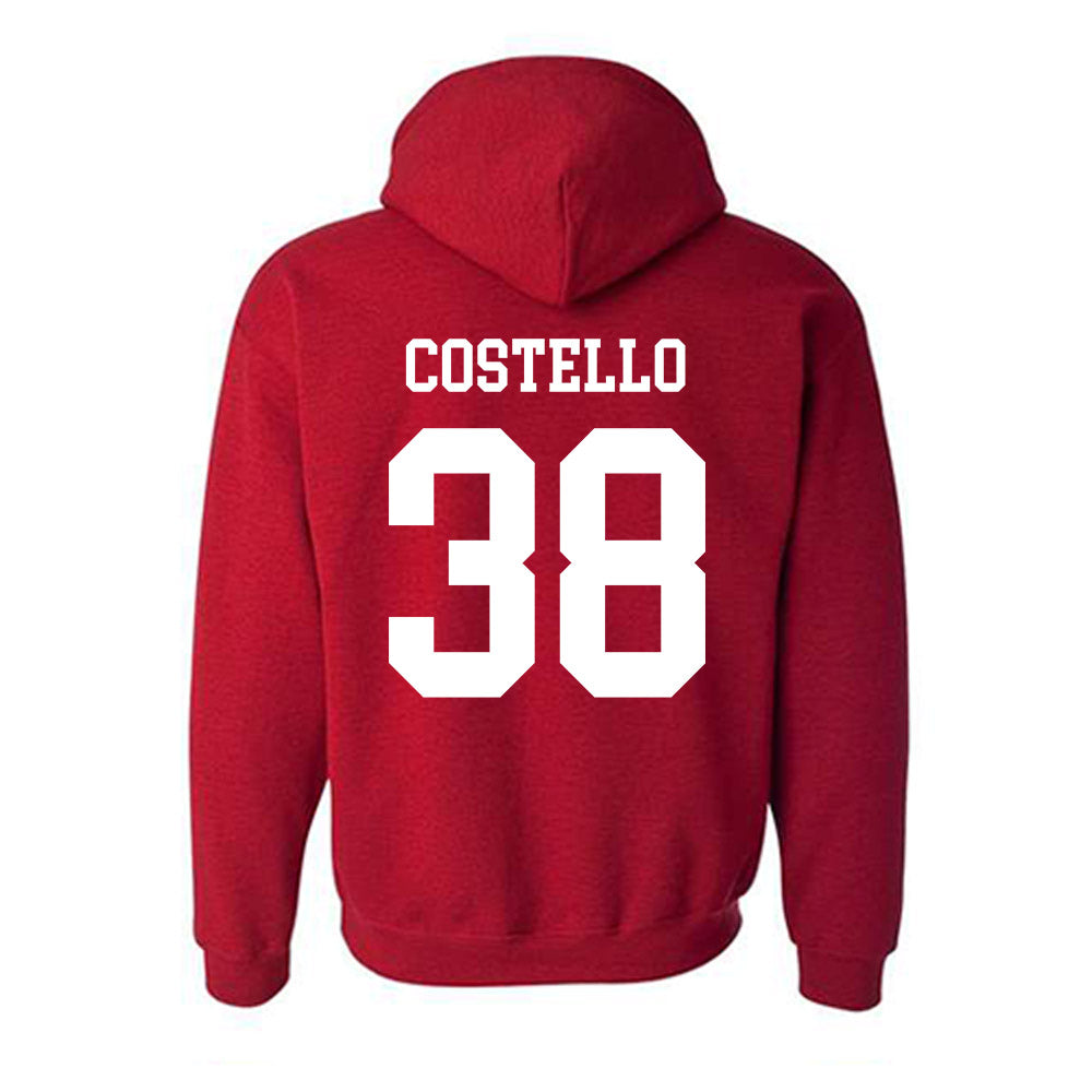 New Mexico - NCAA Football : Devin Costello - Classic Shersey Hooded Sweatshirt-1