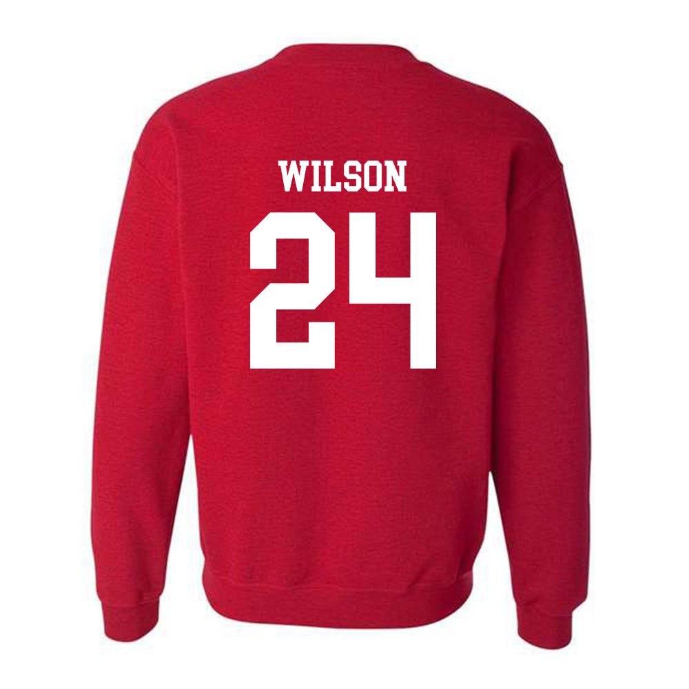 New Mexico - NCAA Football : Jayden Wilson - Classic Shersey Crewneck Sweatshirt-2