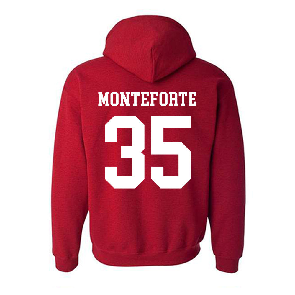 New Mexico - NCAA Baseball : Presley Monteforte - Classic Shersey Hooded Sweatshirt-1