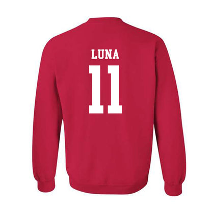 New Mexico - NCAA Men's Golf : Valentin Luna - Classic Shersey Crewneck Sweatshirt-2