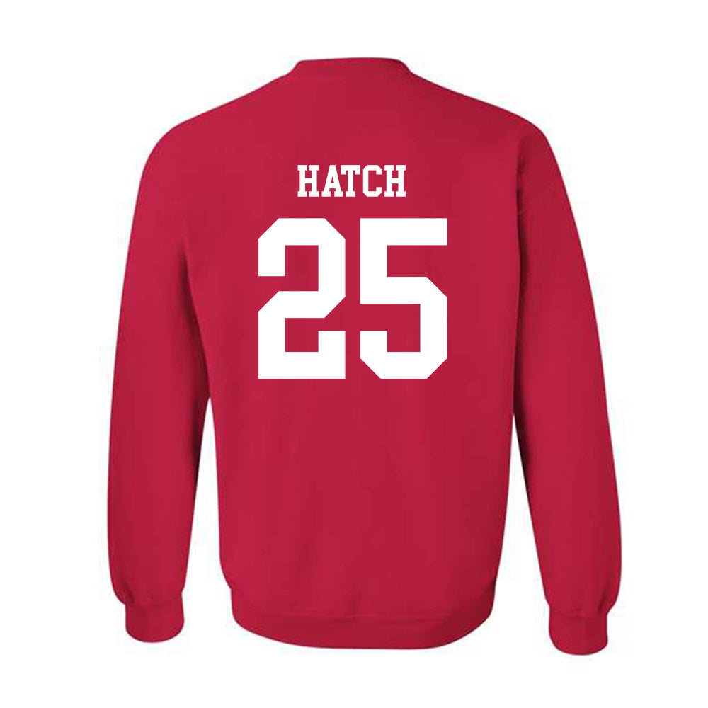 New Mexico - NCAA Football : Hyrum Hatch - Classic Shersey Crewneck Sweatshirt-3