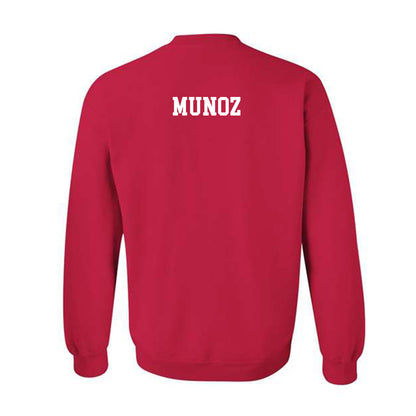 New Mexico - NCAA Men's Track & Field : Antonio Munoz - Classic Shersey Crewneck Sweatshirt-3