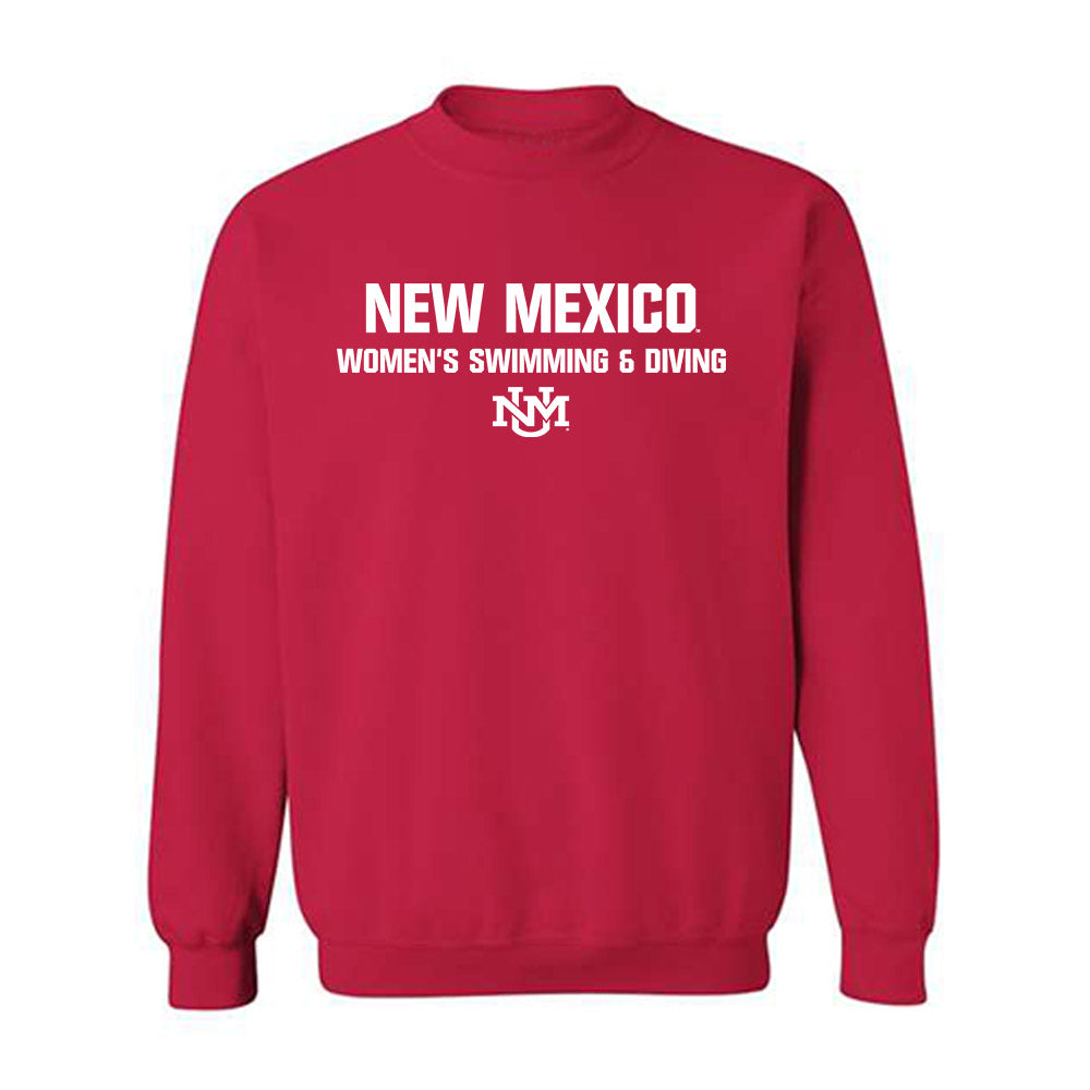 New Mexico - NCAA Women's Swimming & Diving : Ellie Broughton - Classic Shersey Crewneck Sweatshirt-0