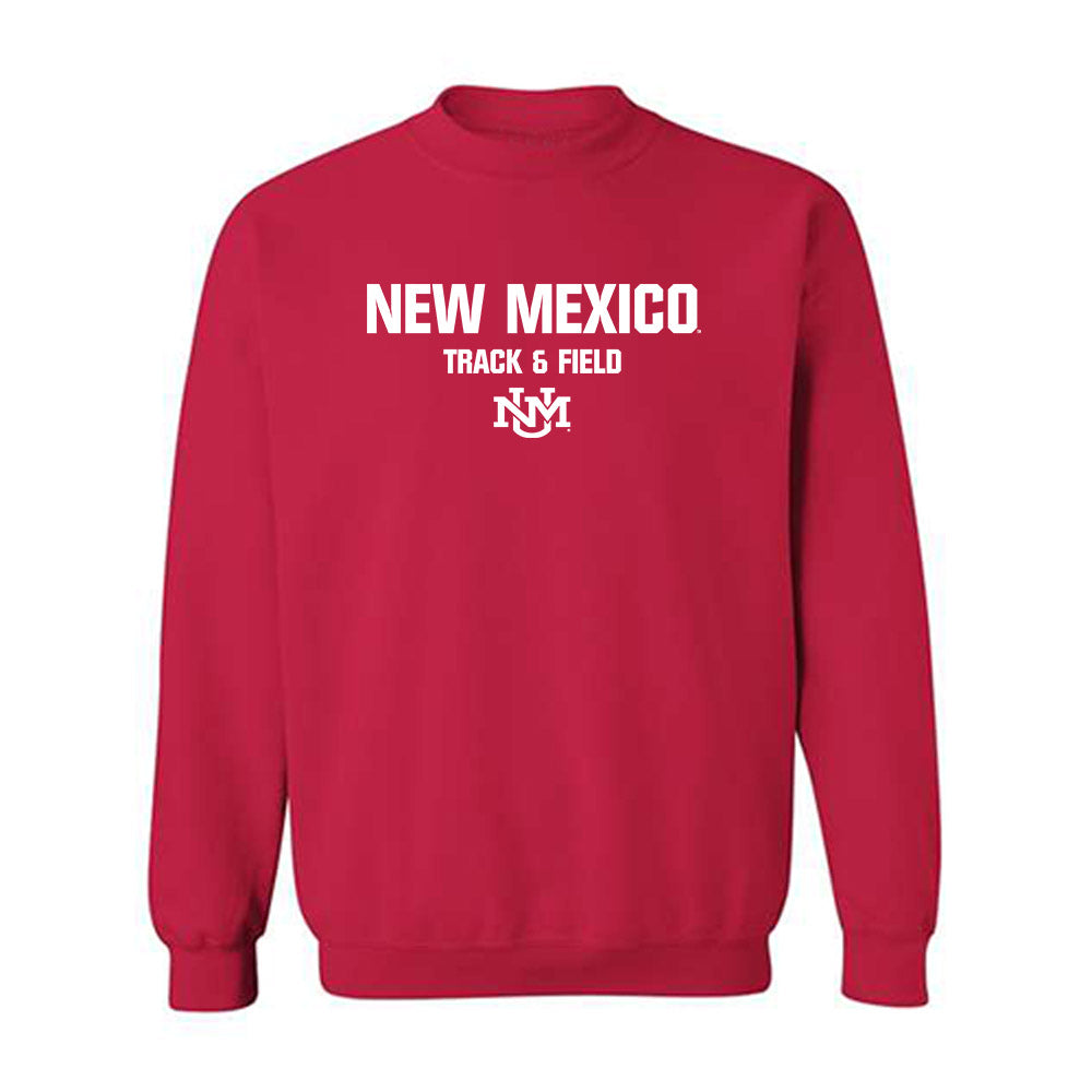 New Mexico - NCAA Men's Track & Field : Charles Pizzeck - Classic Shersey Crewneck Sweatshirt-0