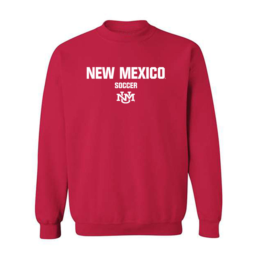 New Mexico - NCAA Women's Soccer : Samantha Corrie - Classic Shersey Crewneck Sweatshirt-1