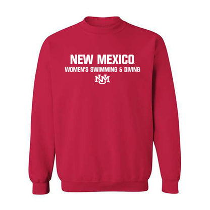 New Mexico - NCAA Women's Swimming & Diving : Kaylah Yazzie - Classic Shersey Crewneck Sweatshirt-1