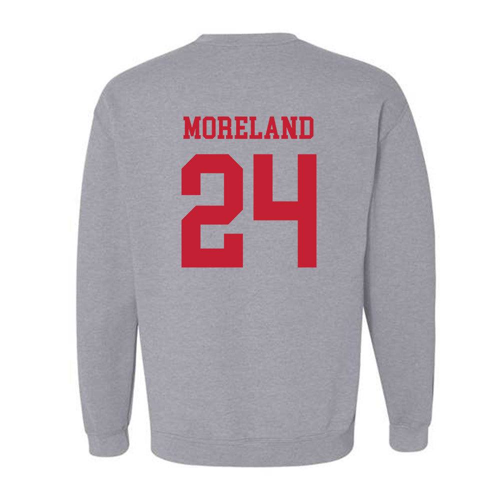 New Mexico - NCAA Women's Basketball : Amhyia Moreland - Classic Shersey Crewneck Sweatshirt-1