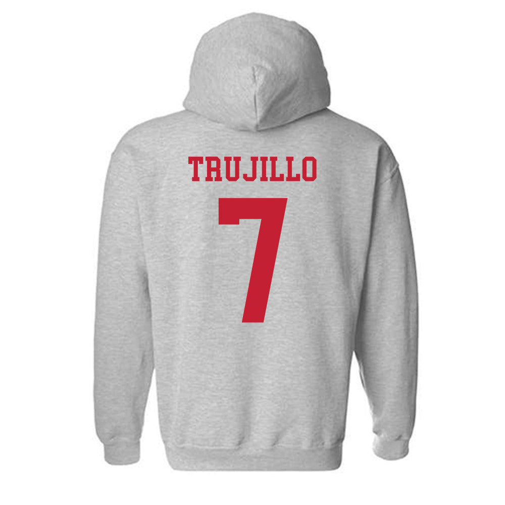 New Mexico - NCAA Football : Nic Trujillo - Classic Shersey Hooded Sweatshirt-1