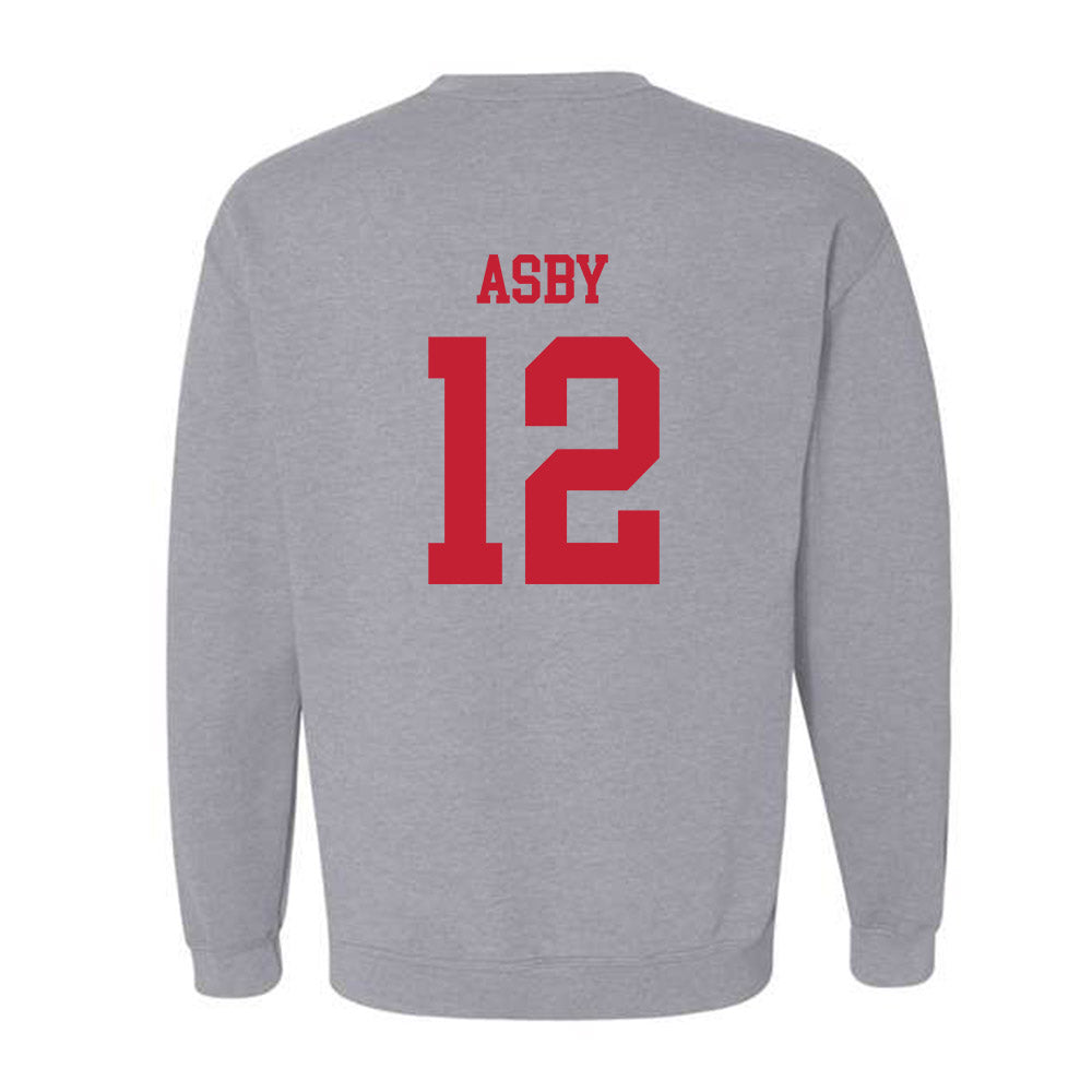 New Mexico - NCAA Baseball : Will Asby - Classic Shersey Crewneck Sweatshirt-1