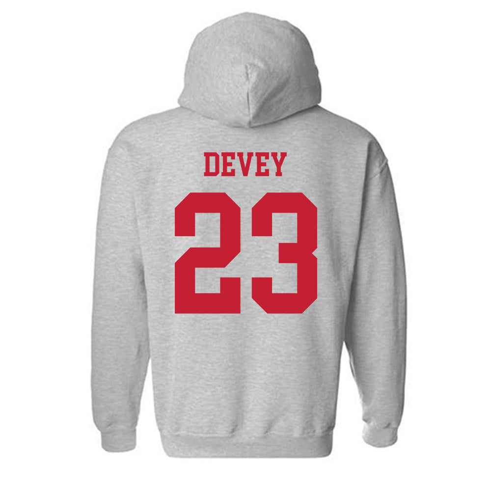 New Mexico - NCAA Women's Soccer : Presley Devey - Classic Shersey Hooded Sweatshirt-1