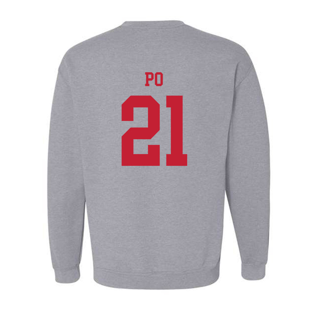 New Mexico - NCAA Women's Basketball : Reza Po - Classic Shersey Crewneck Sweatshirt-1