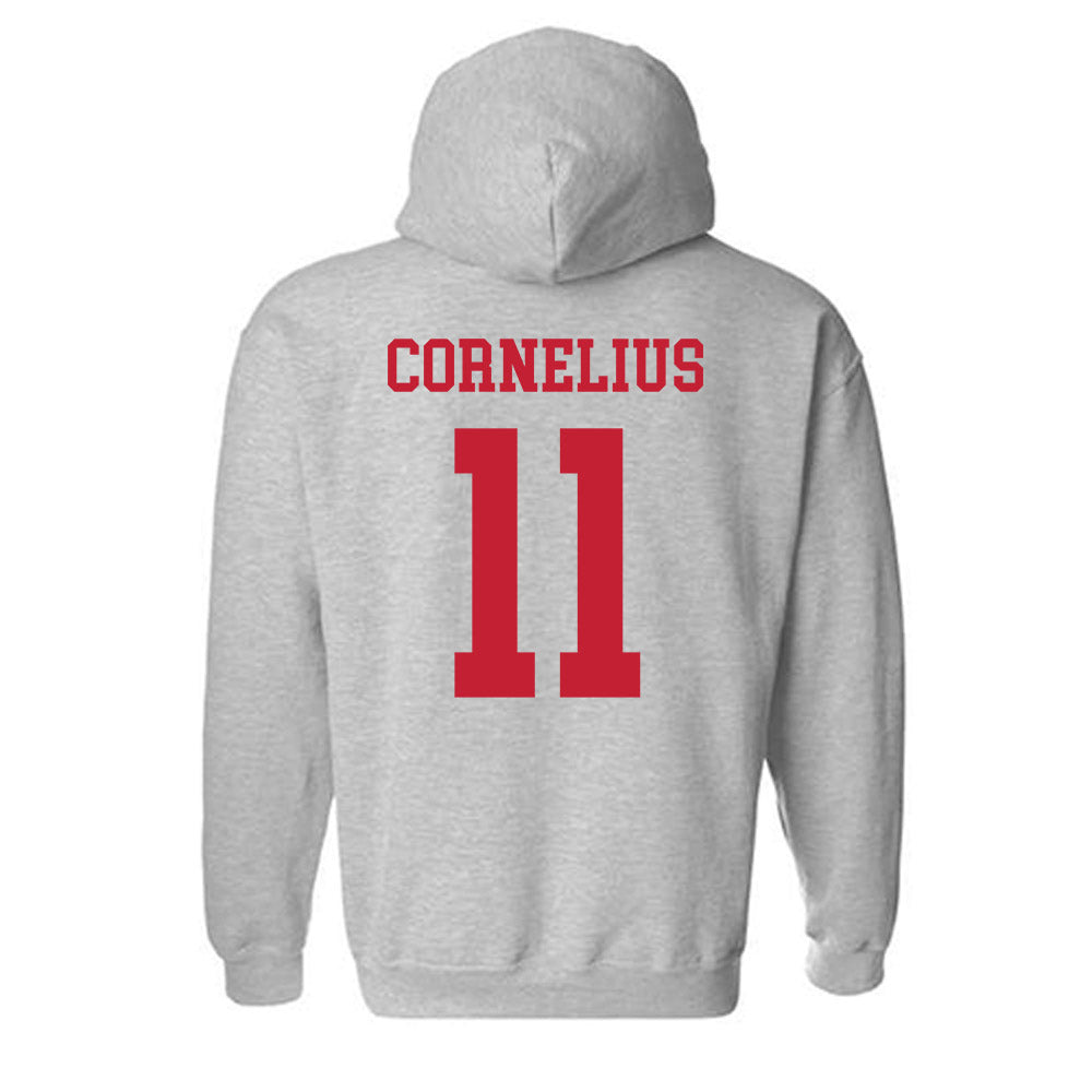 New Mexico - NCAA Baseball : Matthew Cornelius - Classic Shersey Hooded Sweatshirt-1