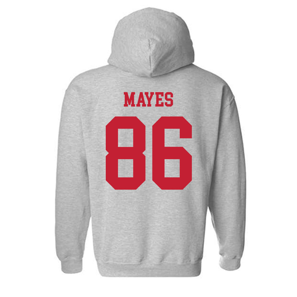 New Mexico - NCAA Football : D'Angelo Mayes - Classic Shersey Hooded Sweatshirt-1