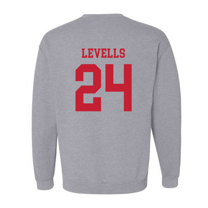 New Mexico - NCAA Football : Bear Levells - Classic Shersey Crewneck Sweatshirt-1