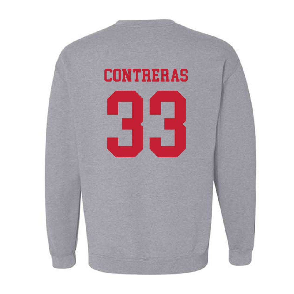 New Mexico - NCAA Football : Mateo Contreras - Classic Shersey Crewneck Sweatshirt-1