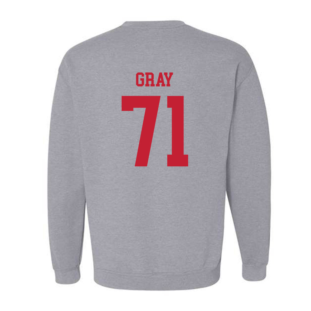 New Mexico - NCAA Football : Travis Gray - Classic Shersey Crewneck Sweatshirt-1
