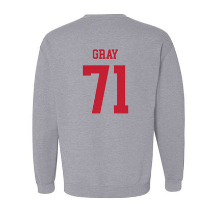New Mexico - NCAA Football : Travis Gray - Classic Shersey Crewneck Sweatshirt-1