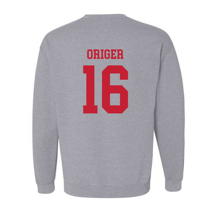 New Mexico - NCAA Baseball : Grant Origer - Classic Shersey Crewneck Sweatshirt-1