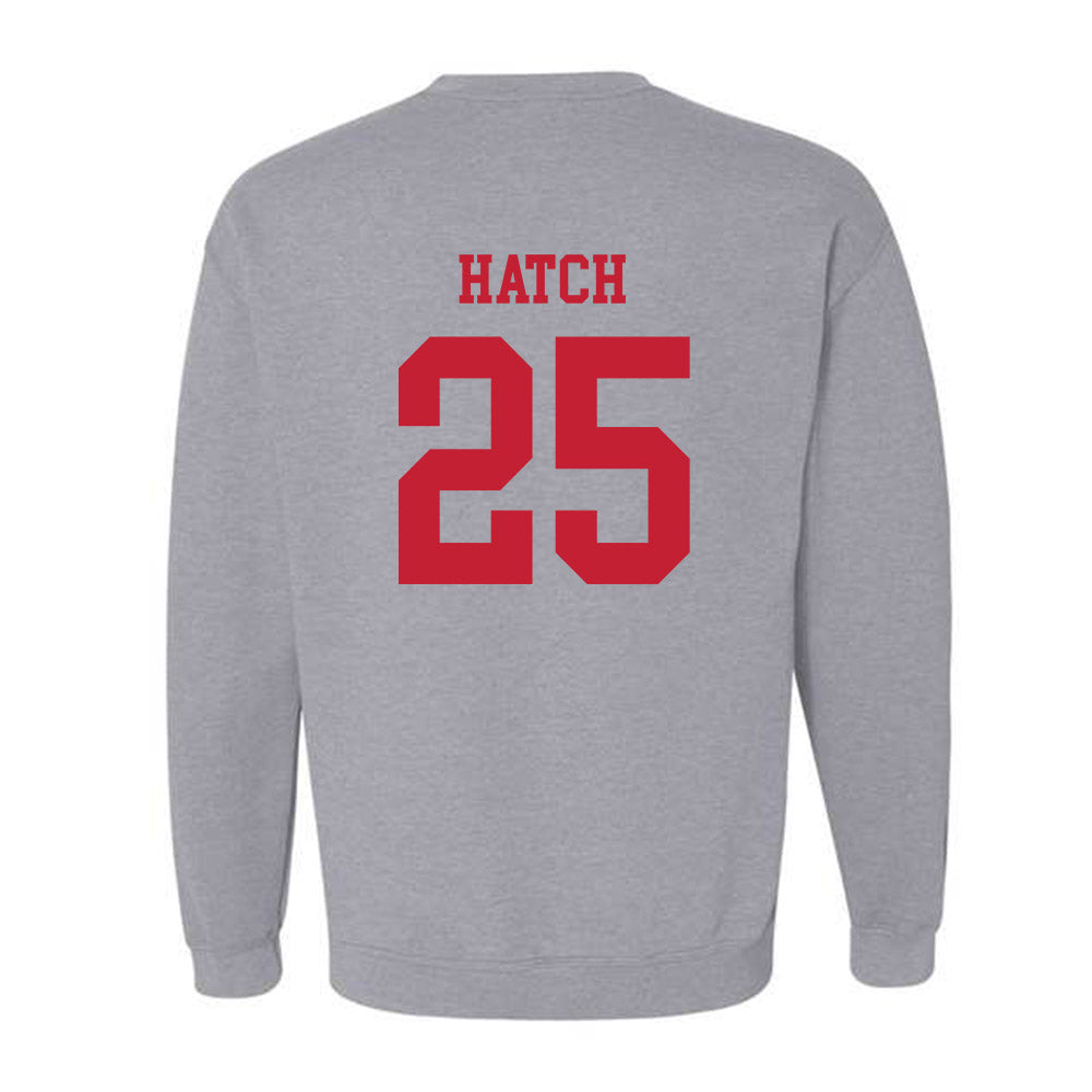 New Mexico - NCAA Football : Hyrum Hatch - Classic Shersey Crewneck Sweatshirt-1