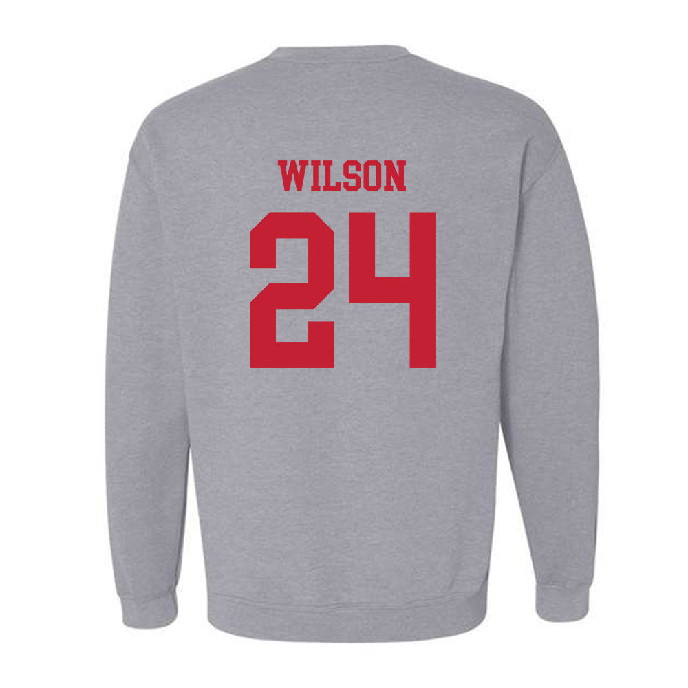 New Mexico - NCAA Football : Jayden Wilson - Classic Shersey Crewneck Sweatshirt-1