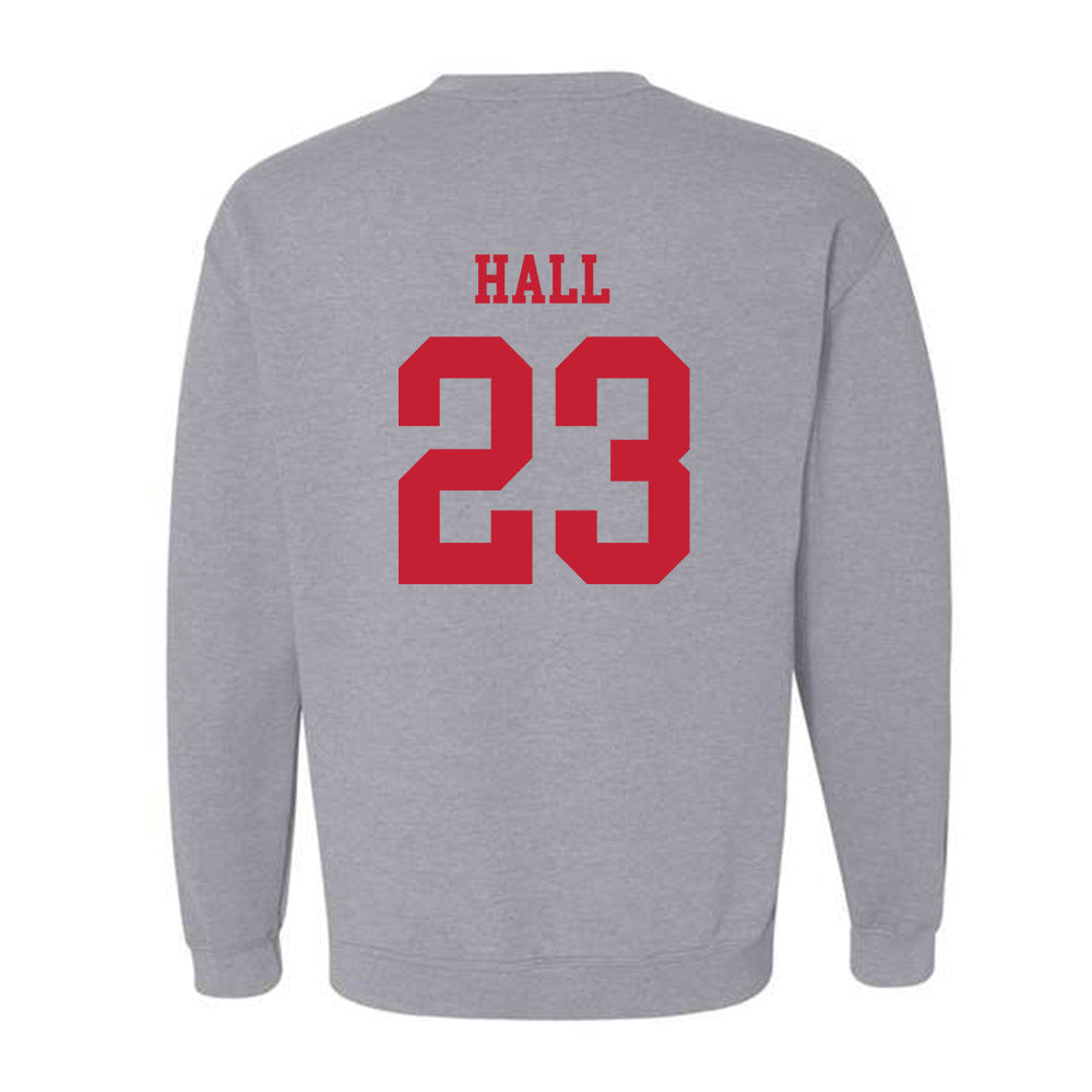 New Mexico - NCAA Men's Basketball : Jake Hall - Classic Shersey Crewneck Sweatshirt-1