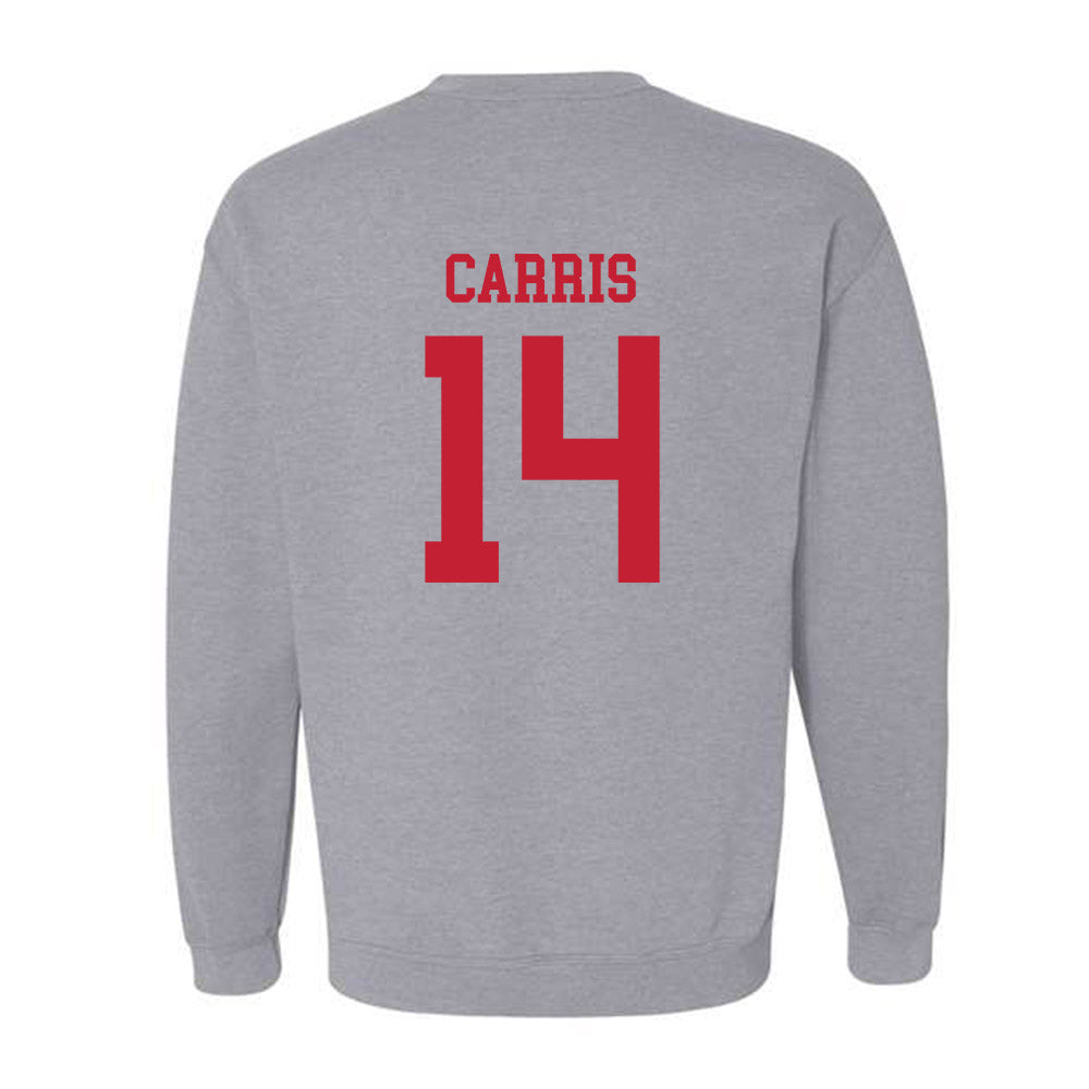 New Mexico - NCAA Baseball : Akili Carris - Classic Shersey Crewneck Sweatshirt-1