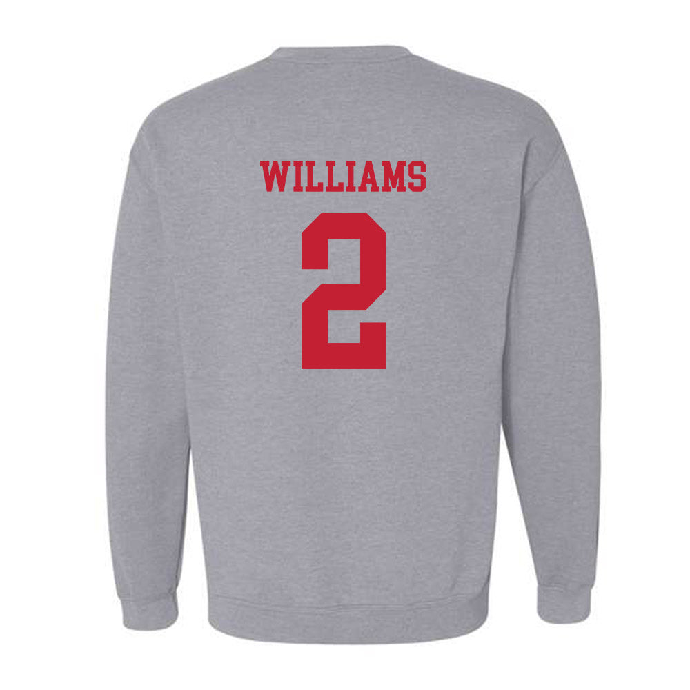 New Mexico - NCAA Football : Abraham Williams - Classic Shersey Crewneck Sweatshirt-1