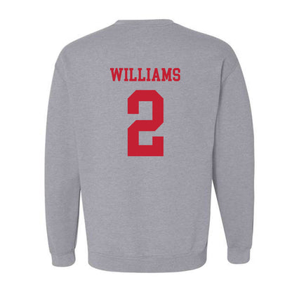 New Mexico - NCAA Football : Abraham Williams - Classic Shersey Crewneck Sweatshirt-1