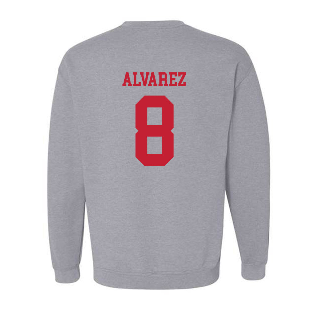 New Mexico - NCAA Baseball : Diego Alvarez - Classic Shersey Crewneck Sweatshirt-1