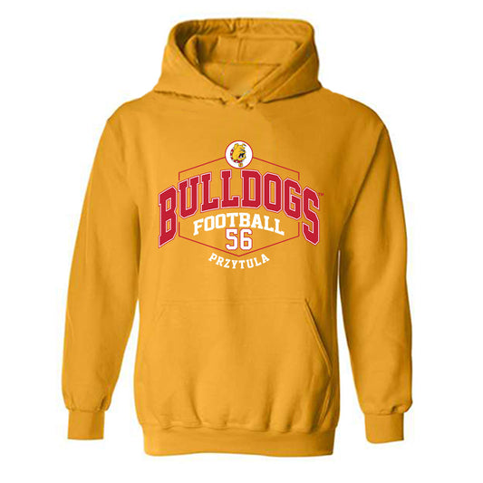 Ferris State - NCAA Football : Ben Przytula - Classic Fashion Shersey Hooded Sweatshirt-0