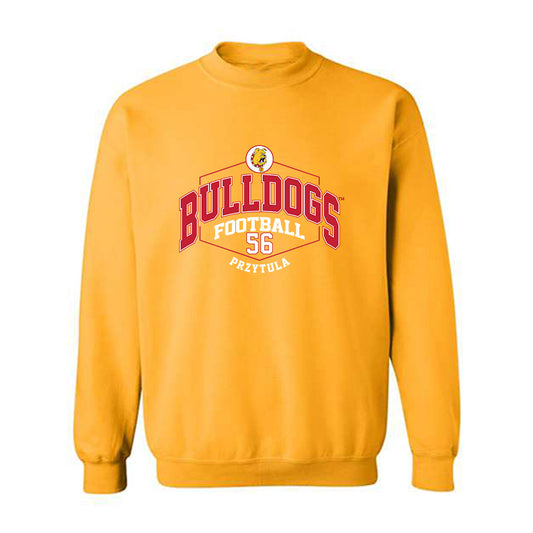 Ferris State - NCAA Football : Ben Przytula - Classic Fashion Shersey Crewneck Sweatshirt-0