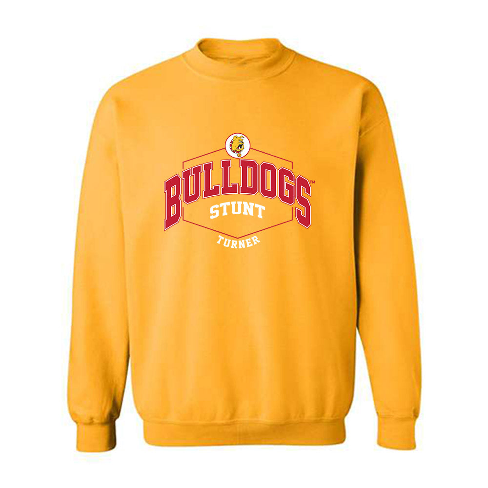Ferris State - STUNT : Savanna Turner - Classic Fashion Shersey Crewneck Sweatshirt-0