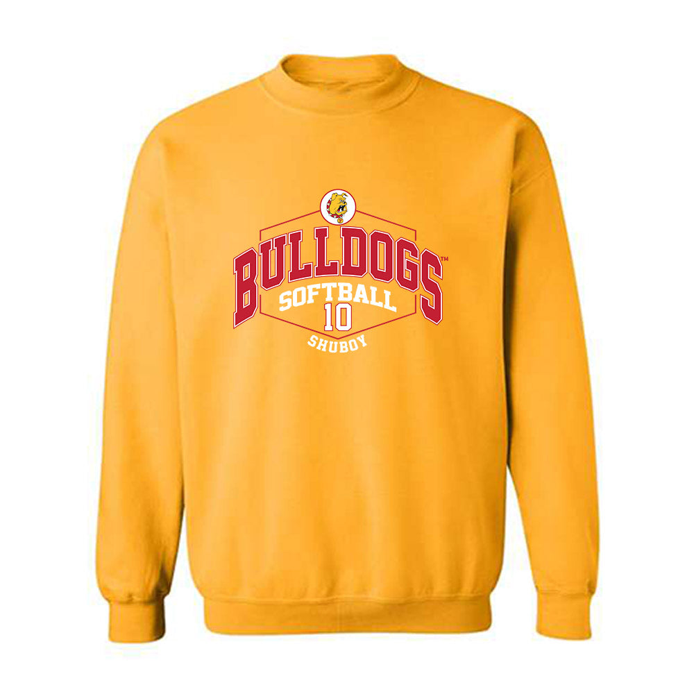 Ferris State - NCAA Softball : Katie Shuboy - Classic Fashion Shersey Crewneck Sweatshirt-0