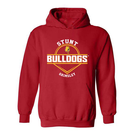 Ferris State - STUNT : Jordynn Grimsley - Classic Fashion Shersey Hooded Sweatshirt-0